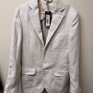 Vineyard Vines Men's linen stone color Blazer NWT
